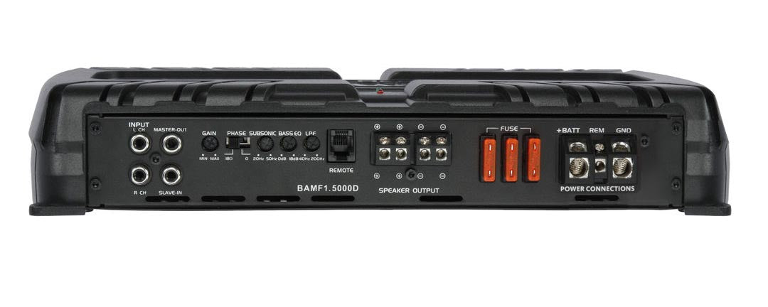Power Acoustik BAMF1-5000D BAMF Series Monoblock Class D Amp 5000W