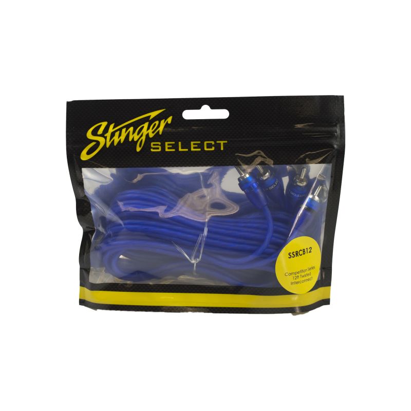 Stinger SSRCB12 12Ft. RCA Cable