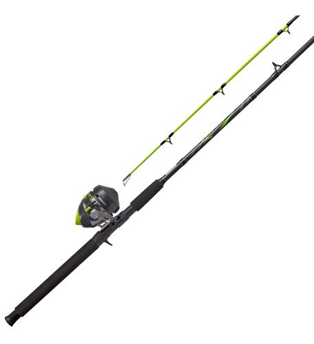 Zebco/Quantum BCATSC702MH 20 NS4 Spincast Combo 2.6: 1 Gear Ratio 7' 2Piece Rod