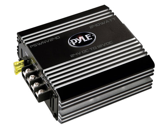 Pyle PSWNV240 24V DC to 12V DC 240W Power Converter