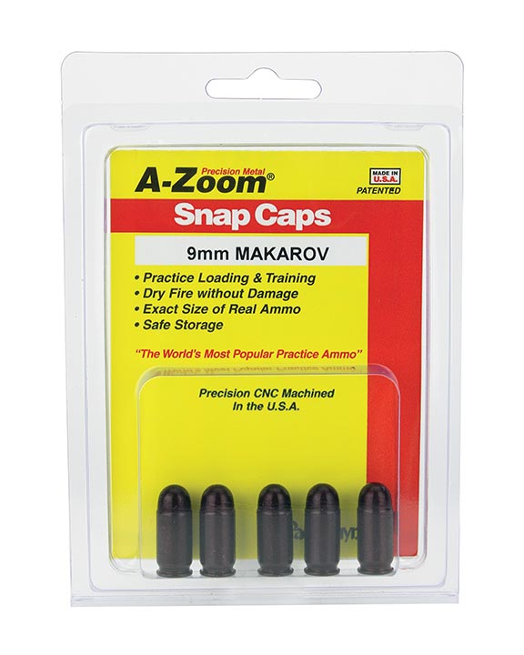 A-Zoom 15132 9mm Makarov Snap Cap 5Pk