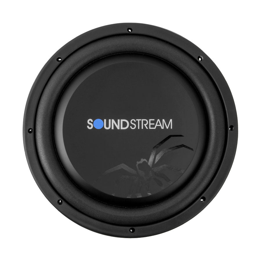 SoundStream PSW124 Picasso 600w 4ohm Shallow 3" Mounting Depth 12" Subwoofer