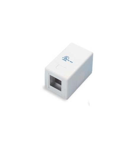 Wavenet SURFACE-1-WH Smb-1wh-s Surface Box 1 Port White