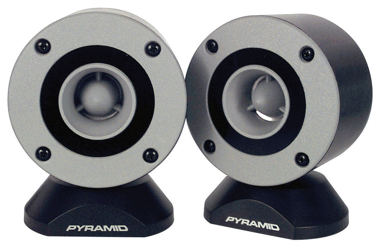 Pyramid TW28 3.75-Inch Aluminum Bullet Horn In Enclosure with Swivel Housing