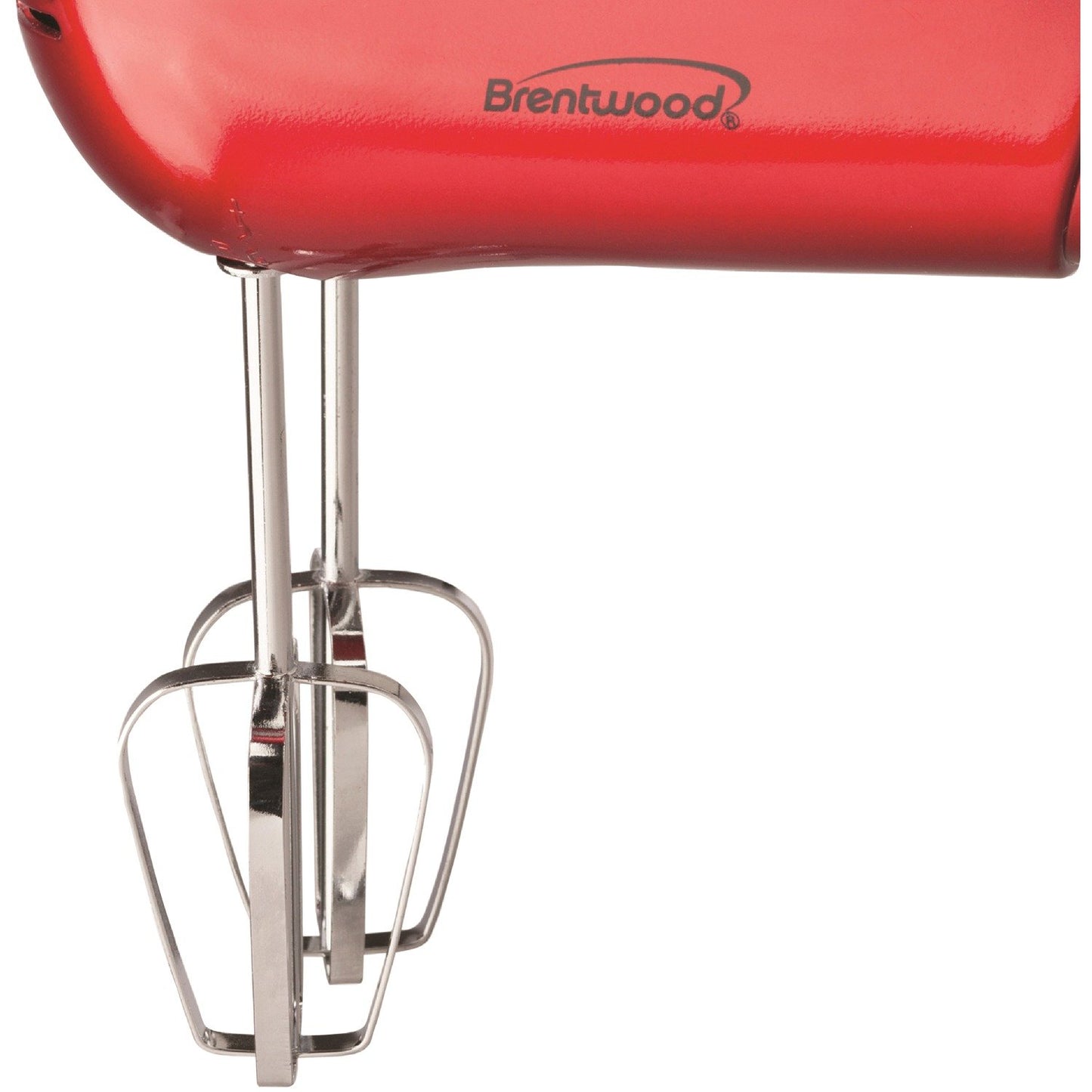 Brentwood Appliances HM46 5-Speed Electric Hand Mixer (Red)