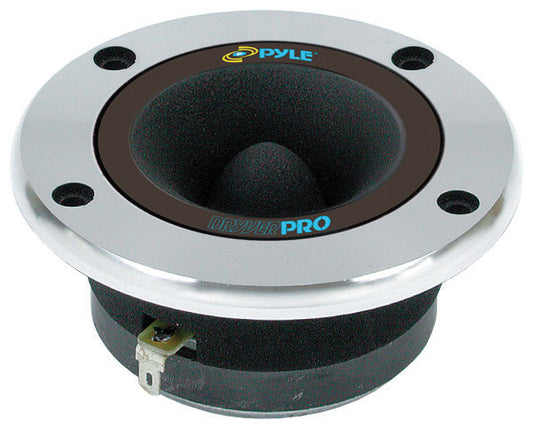 Pyle PDBT19 3.75'' 300 Watt Aluminum Bullet Titanium Horn Tweeter Pair