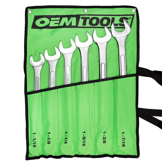 OEM Tools 22100OEM Tools 6-Piece SAE Jumbo Wrench Set