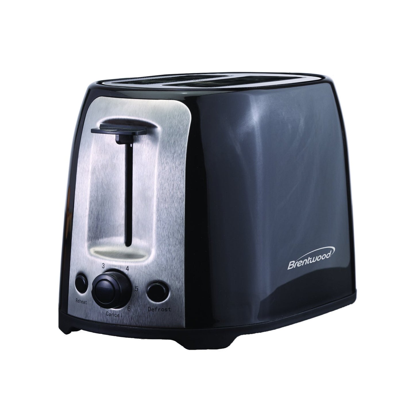 BRENTWOOD TS-292B 2-Slice Cooltouch Toaster (Black)