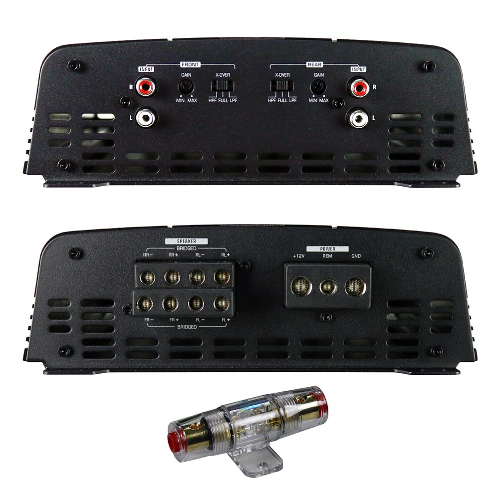Audiopipe APHD800DF4 Amplifier D Class 4 Channel 800 Watts