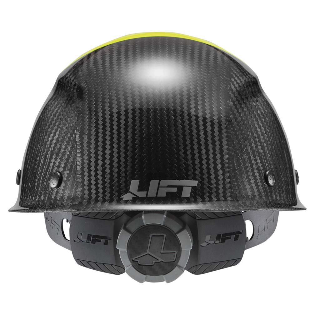 Lift Safety HDC50C19OC Dax Carbon Fiber Cap Brim 50-50 Orange/Black