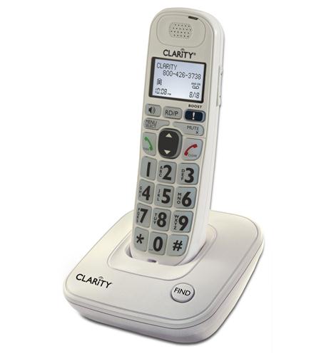 Clarity D704 53704.000 40dB Amplified Cordless