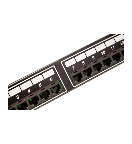 Icc ICMPP24T2C Patch Panel, Telco, 8p2c, 24-port, 1 Rm