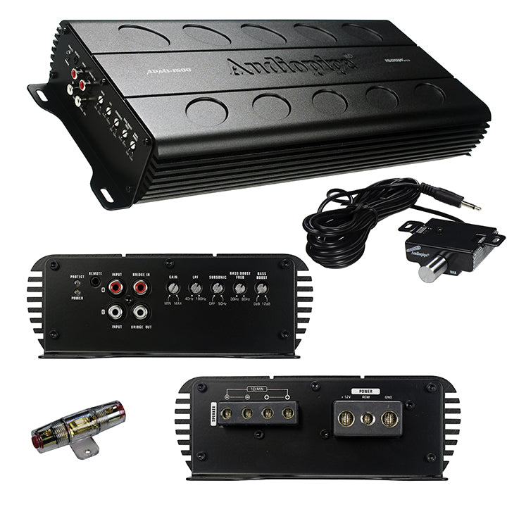 Audiopipe APMi1500 Mini Class D Amplifier 1500W