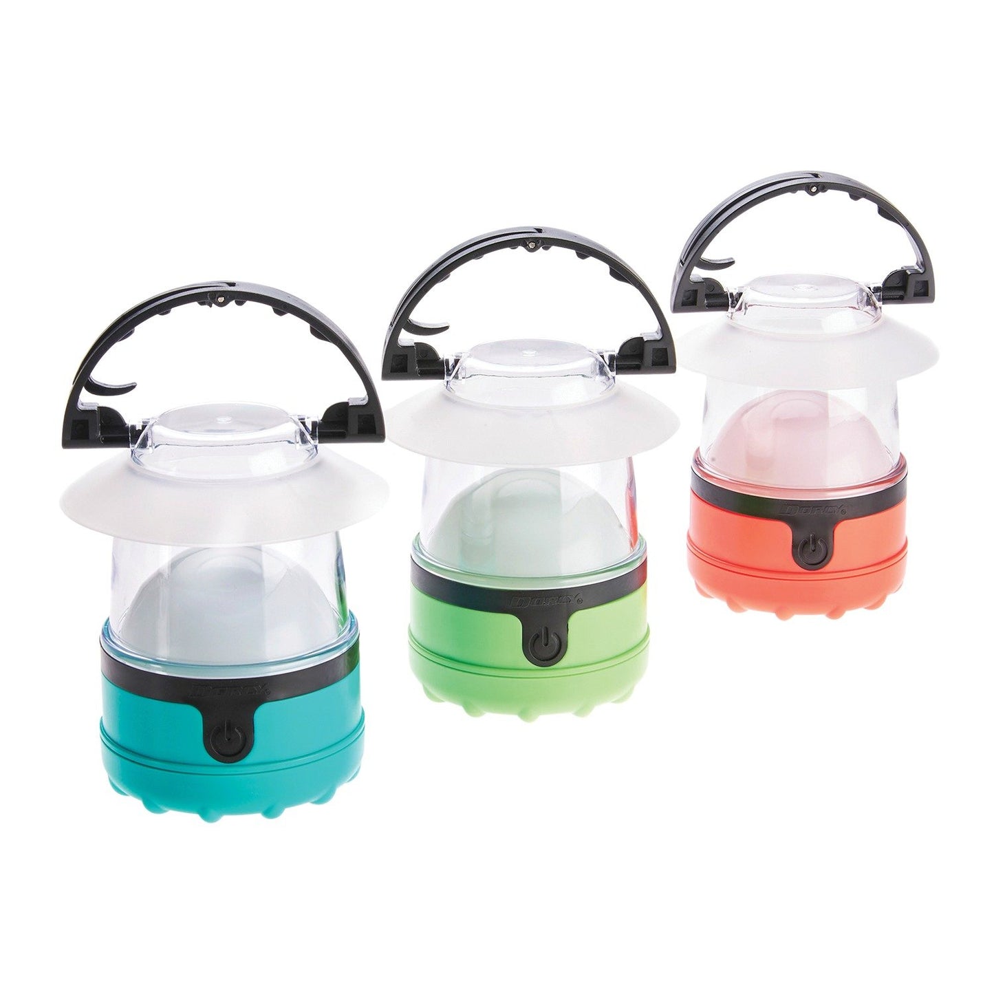 Dorcy 41-3019 LED Mini Lanterns with Batteries, 3 Pack