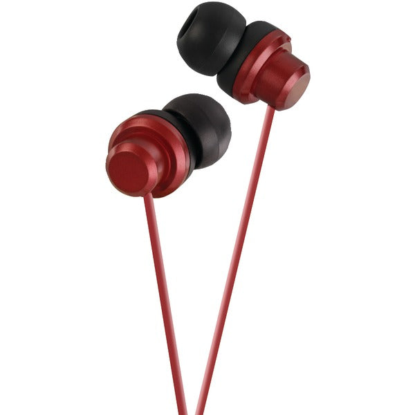 JVC HAFX8R RIPTIDZ Inner-Ear Earbuds (Red)