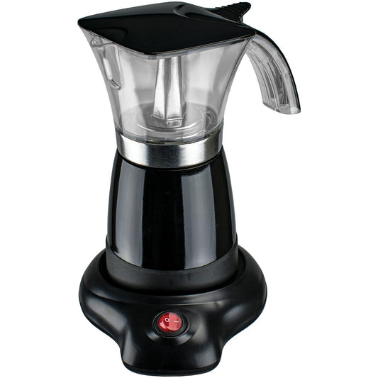 Brentwood Appl. TS-118BK 10oz Electric Moka Pot Espresso Machine