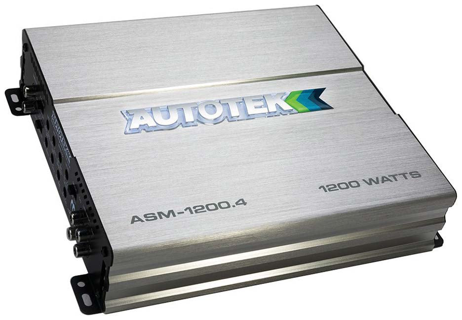 Autotek ASM12004 Amp  1200 Watt 4 Channel Amplifier