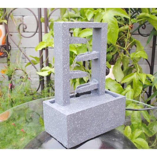 Serene Life SLTWF40 Water Fountain - Relaxing Tabletop Water Feature Decoration