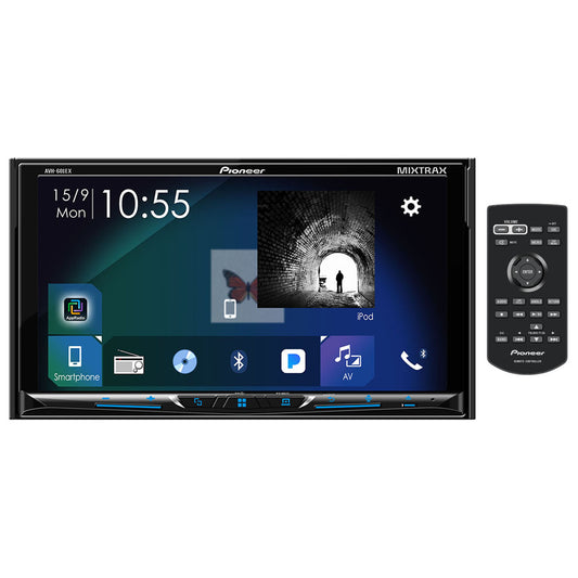 Pioneer AVH601EX 7" BT D.Din DVD Receiver Dual Cam Input Remote Sat Rdy