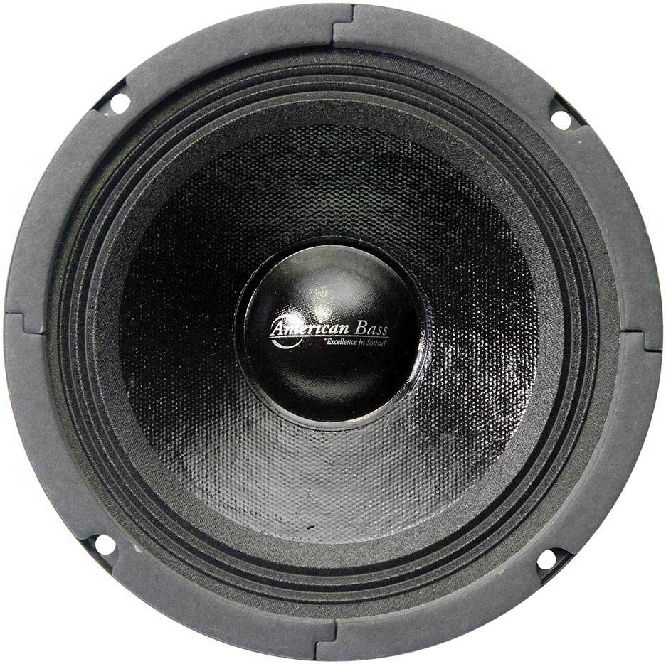 American Bass SQ65CB 6.5" 300 Watt 8 Ohm Mid Range Speaker