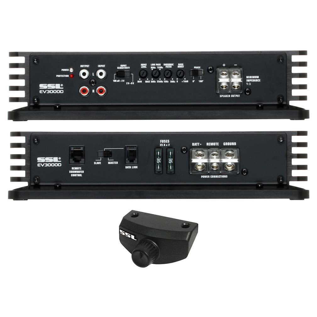 SSL EV3000D EVOLUTION 3000W Class D Monoblock Amplifier with Remote Su ...
