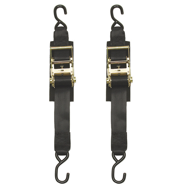 BoatBuckle F14206 Heavy Duty Ratchet Transom Tie- Downs (Pair)