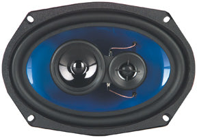 Q Power QP693 6x9" 700 Watt 3-Way Car Audio Stereo Coaxial Speakers Pair