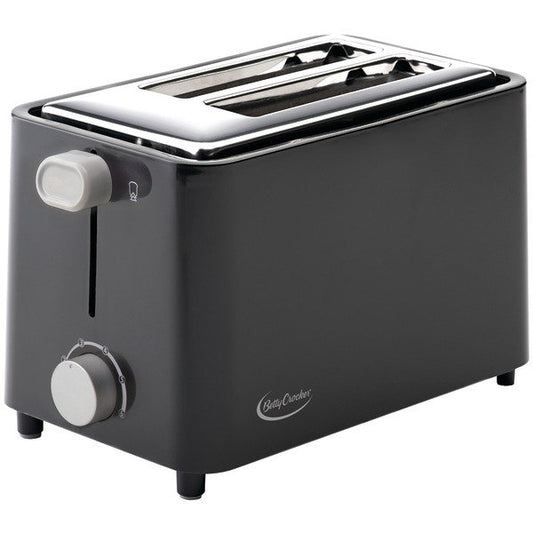 Betty Crocker BC2605CB 2-Slice Toaster (Black)