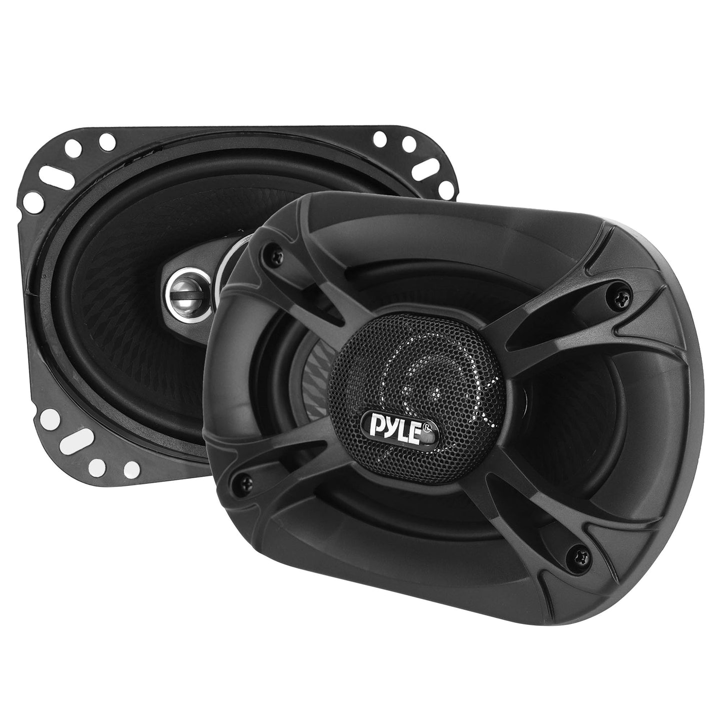 PYLE PL5173BK 5-Inch x 7-Inch 300-Watt-Max 3-Way Coaxial Speakers
