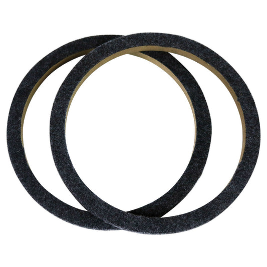 QPower XTENDER12ROUND 12" Subwoofer Extender Round Carpeted