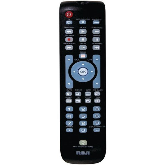 RCA RCRN03BR 3 Device Universal Remote w/Backlit Buttons