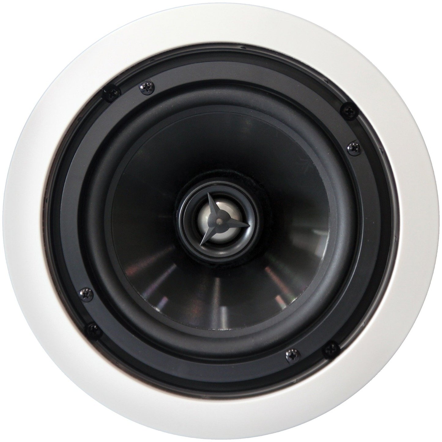 BIC AMERICA BICMSRPRO6 125-Watt 6.5" In-Ceiling Speakers w/Tweeters & Grilles