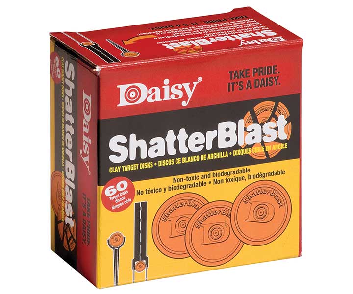 Daisy 990873406 Shatterblast Refill Targets  2 Disks (60 count)