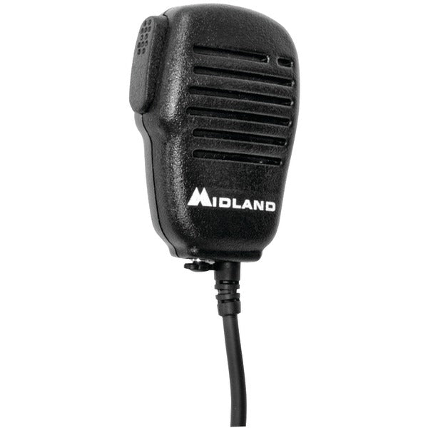 Midland AVPH10 Handheld/Wearable Speaker Mic w/ Push-to-Talk for GMRS Radios