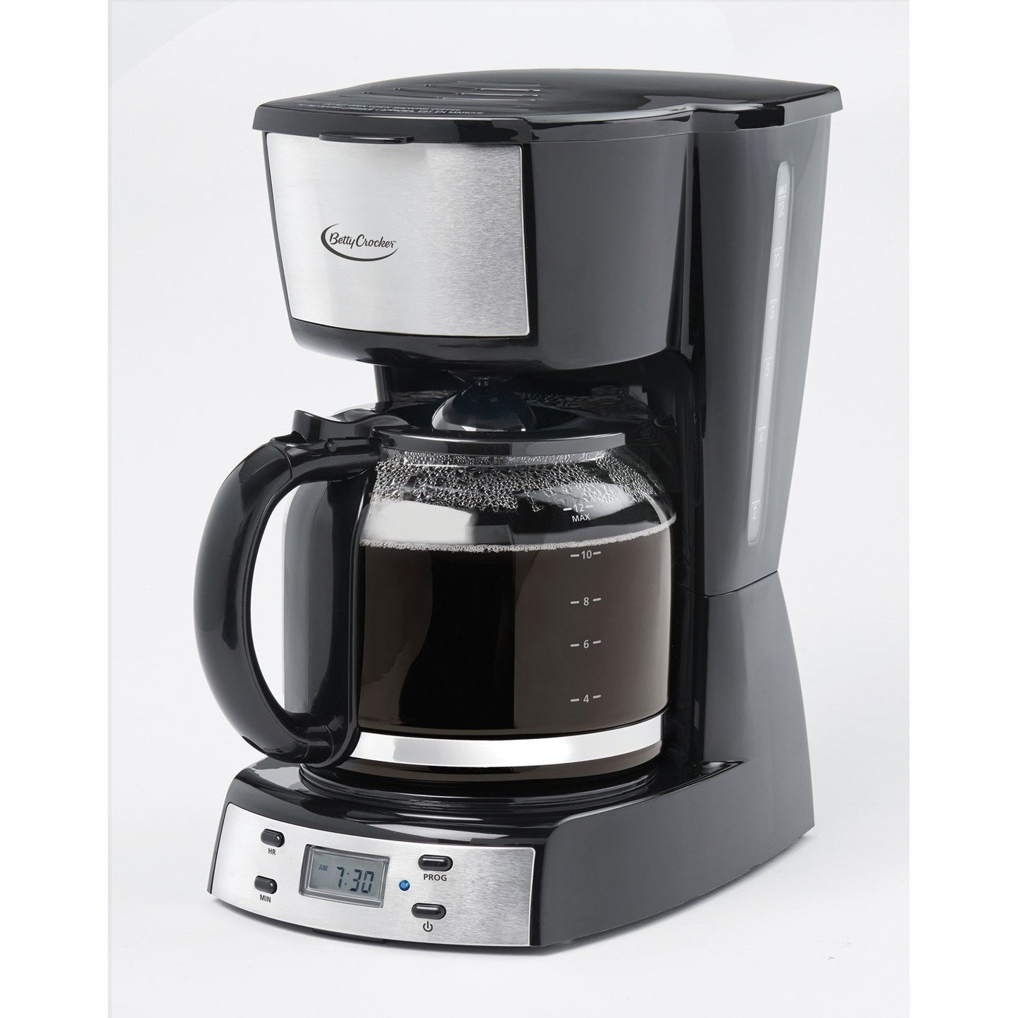 Betty Crocker BC2809CB 12-Cup Stainless Steel Coffee Maker