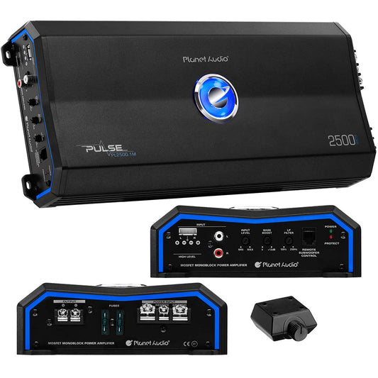 Planet Audio PL25001M 2500 Watt Class AB Monoblock Amplifier