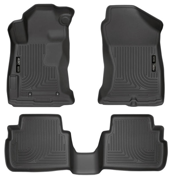 Husky 99661 Front/2nd Seat Floor Liners For 17-19 Impreza