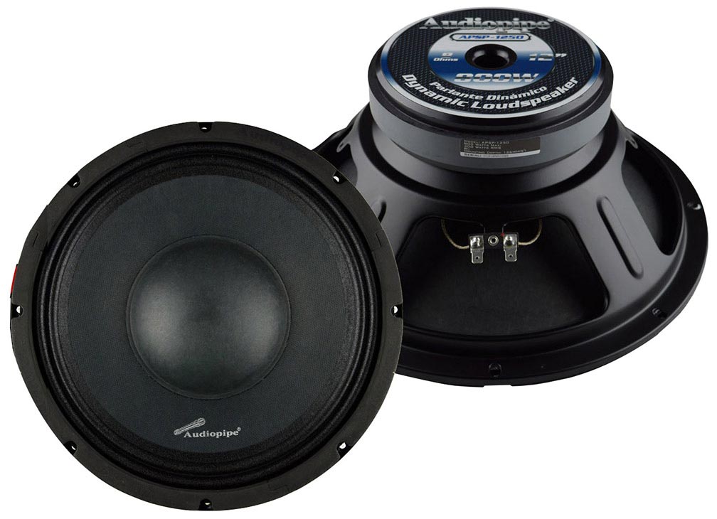 Audiopipe APSP1250 Dynamic Loudspeaker 12" 800W Max Each
