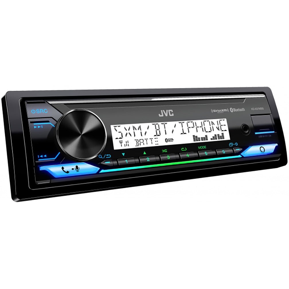 JVC KDX37MBS Digital Media Receiver For Marine With Bluetooth Usb And Aux Input