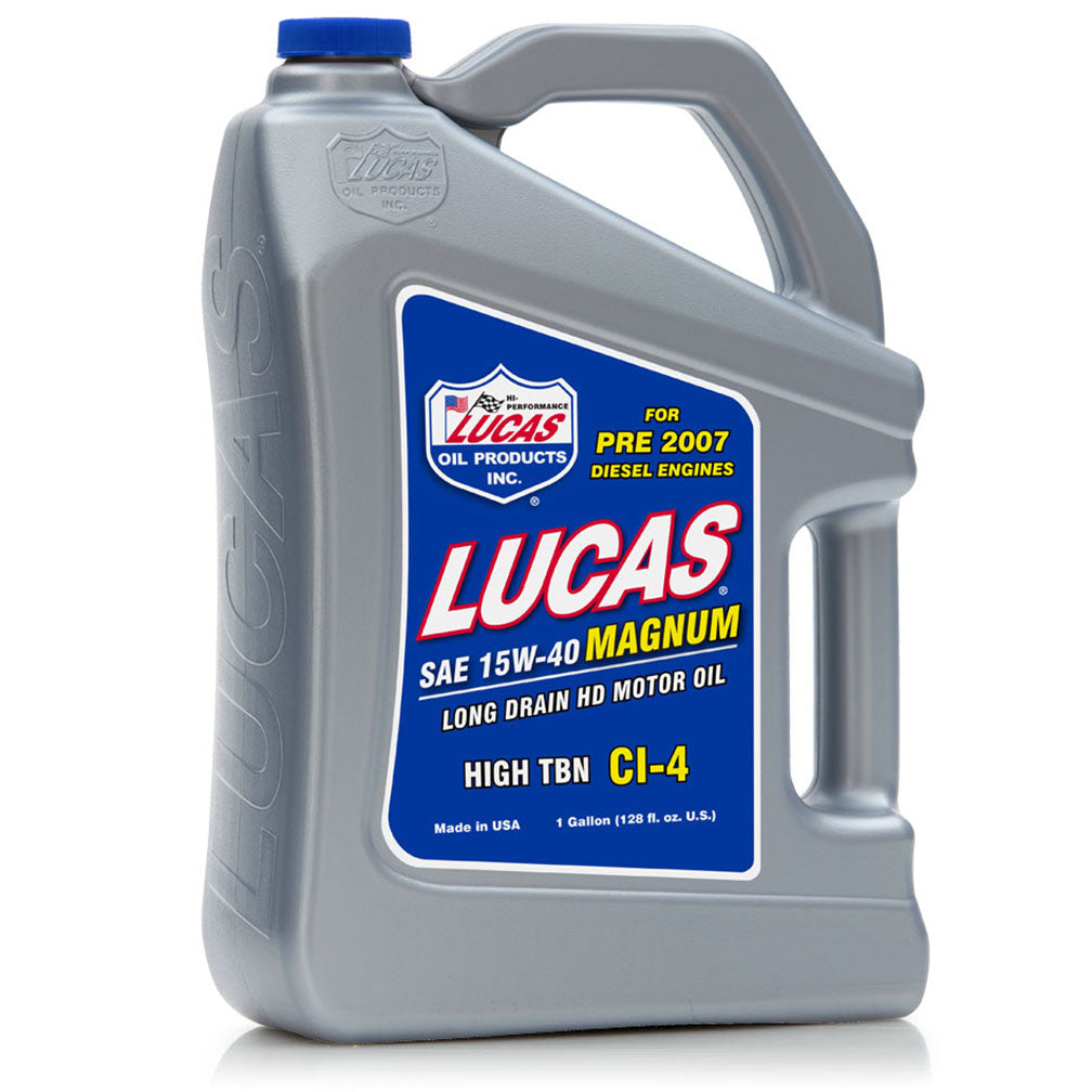 Lucas Oil 10076 SAE 15W-40 CI-4 Magnum Motor Oil 1 Gallon