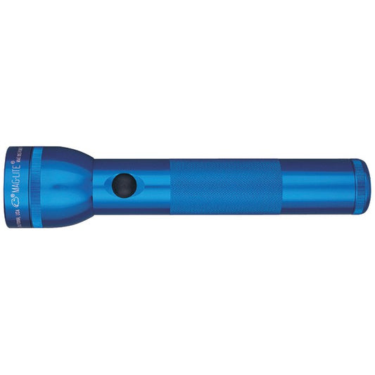 MAGLITE S2D116 2 CELL D  FLASHLIGHT BLUE-BLISTER PACK