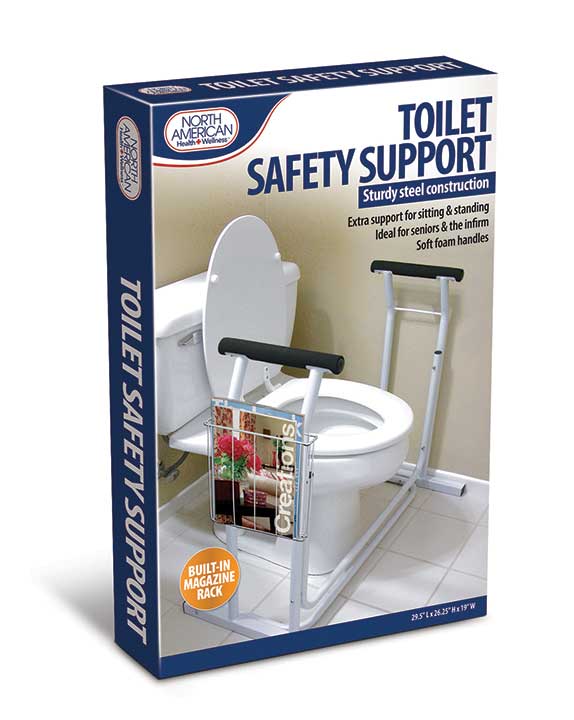 Jobar JB4349 Deluxe Toilet Safety Support