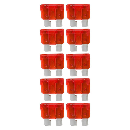 Audiopipe ATC10A Atc Fuse 10 Amp; 10 Pack Blister; Audiopipe *Atq10A*