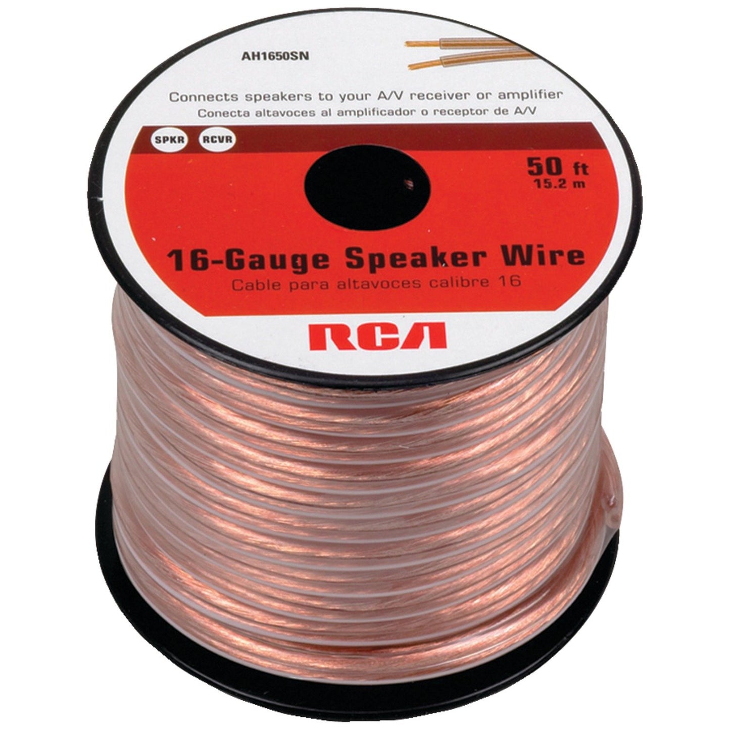 RCA RCAH1650SR Speaker Wire (16 Gauge, 50 Feet)