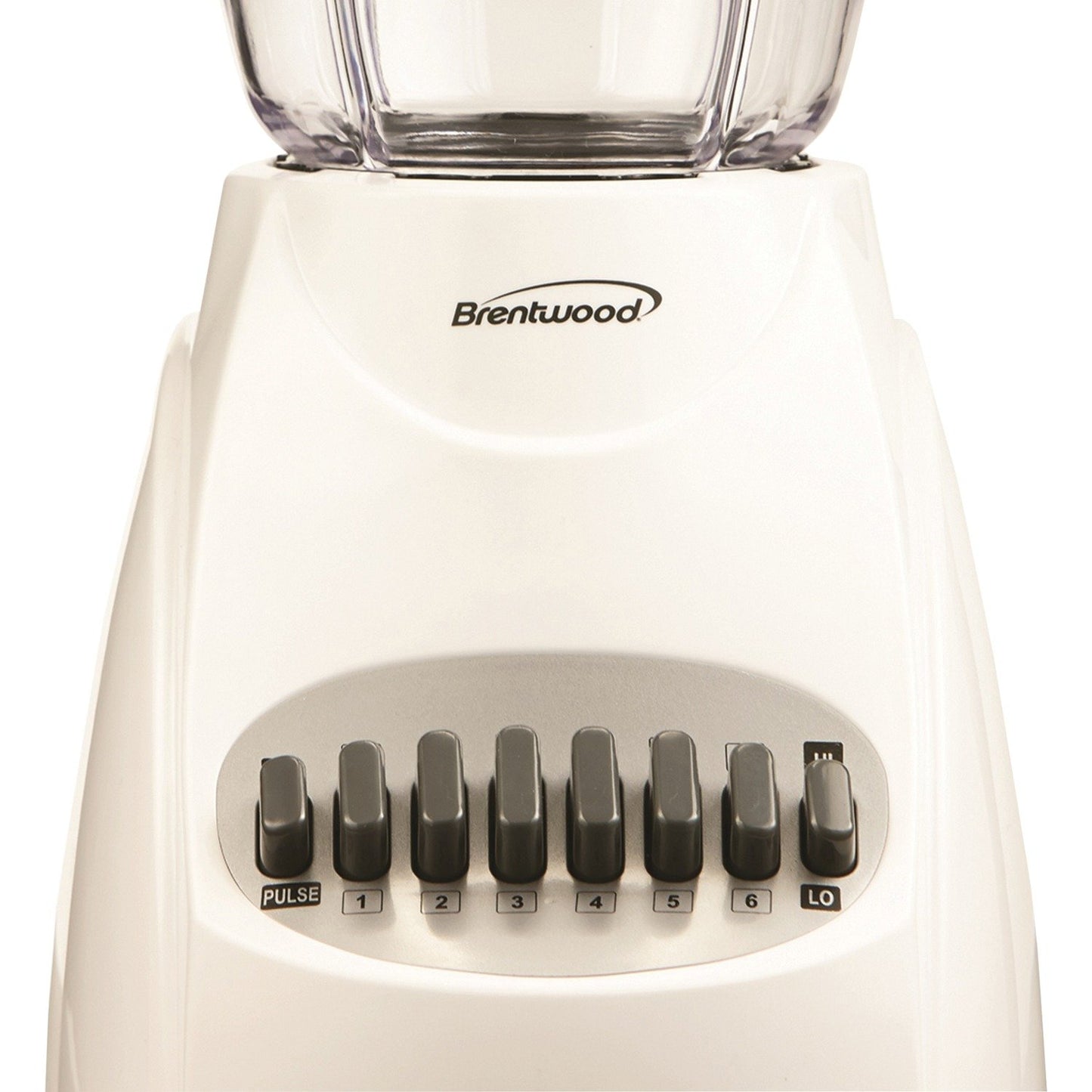 Brentwood Appl. JB-220W 12-Speed Blender w/Plastic Jar (White)