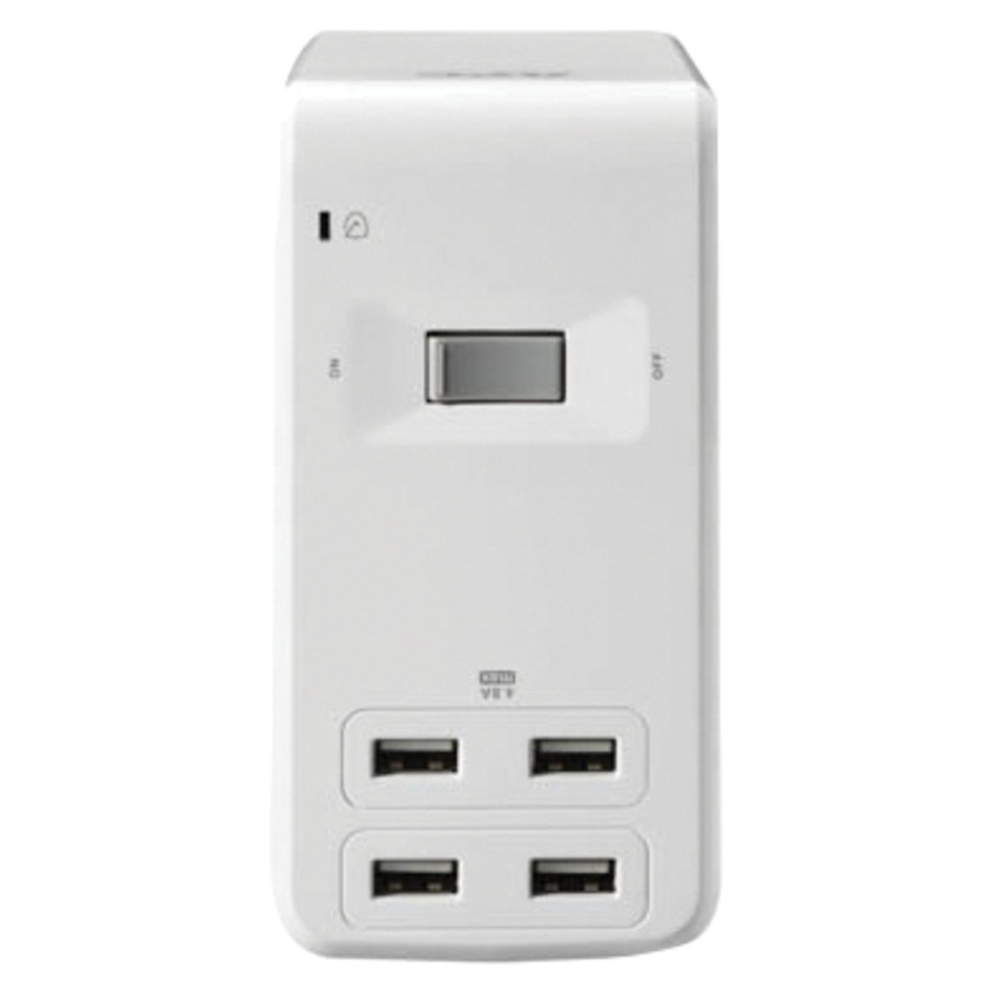 APC PE6U4W Essential SurgeArrest® Station w/6 Outlets & 4 USB Ports (White)