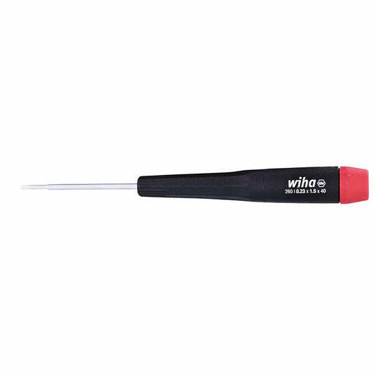 Wiha 26015 Precision Slotted Screwdriver 1.5mm x 40mm