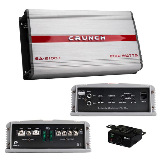 Crunch Smash Amplifier Mono 2100 Watts