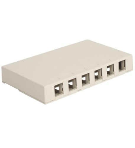 Icc SURFACE6WH Ic107sb6wh - 6pt Surface Box - White