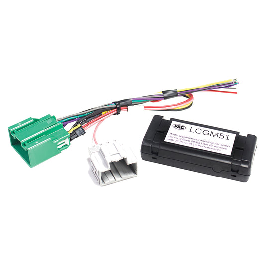 PAC LCGM51 Radio Interface for non-amplified 29-Bit GM LAN v2 w\ 20 & 16-Pin